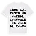 Endriejavo seniūnija ordlek t-shirt