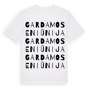 Gardamo seniūnija ordlek t-shirt – ekologisk bomull t-shirt från Pinshirt
