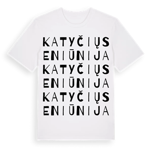 Katyčių seniūnija ordlek t-shirt – ekologisk bomull t-shirt från Pinshirt