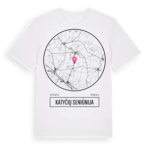 Katyčių seniūnija t-shirt – ekologisk bomull t-shirt från Pinshirt