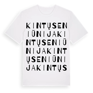 Kintų seniūnija ordlek t-shirt – ekologisk bomull t-shirt från Pinshirt