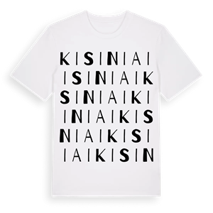 Kisiniai ordlek t-shirt – ekologisk bomull t-shirt från Pinshirt