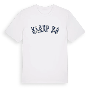 Klaipėda college t-shirt – ekologisk bomull t-shirt från Pinshirt