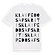 Klaipėdos apskritis ordlek t-shirt