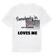 Någon i Klaipėdos apskritis älskar mig t-shirt