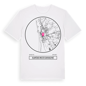 Klaipėdos miesto savivaldybė t-shirt – ekologisk bomull t-shirt från Pinshirt
