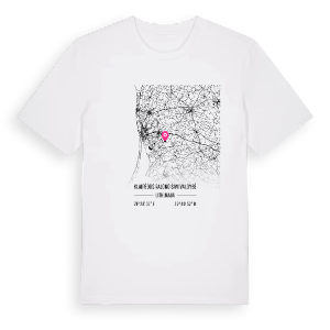 Klaipėdos rajono savivaldybė karta t-shirt – ekologisk bomull t-shirt från Pinshirt