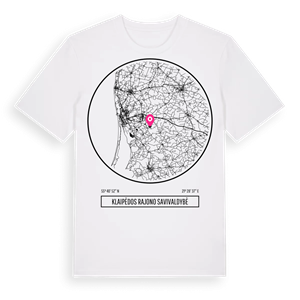 Klaipėdos rajono savivaldybė t-shirt – ekologisk bomull t-shirt från Pinshirt