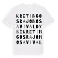 Kretingos rajono savivaldybė ordlek t-shirt