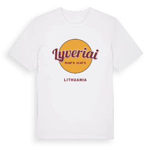 Lyveriai cirkel t-shirt – ekologisk bomull t-shirt från Pinshirt