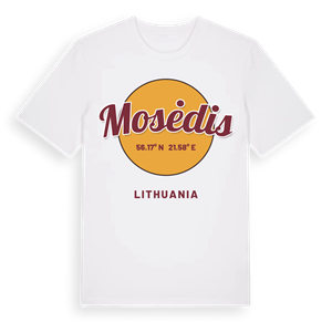 Mosėdis cirkel t-shirt – ekologisk bomull t-shirt från Pinshirt