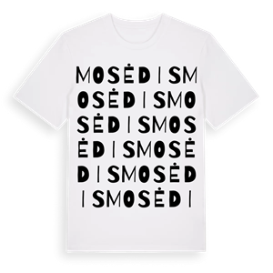 Mosėdis ordlek t-shirt – ekologisk bomull t-shirt från Pinshirt
