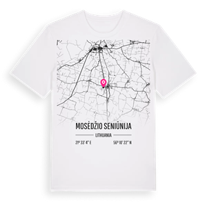 Mosėdžio seniūnija karta t-shirt – ekologisk bomull t-shirt från Pinshirt