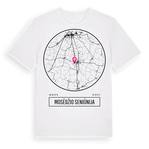 Mosėdžio seniūnija t-shirt – ekologisk bomull t-shirt från Pinshirt