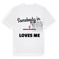 Någon i Neringos savivaldybė älskar mig t-shirt
