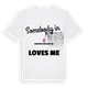 Någon i Neringos savivaldybė älskar mig t-shirt