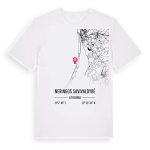 Neringos savivaldybė karta t-shirt – ekologisk bomull t-shirt från Pinshirt