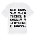 Neringos savivaldybė ordlek t-shirt