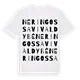 Neringos savivaldybė ordlek t-shirt