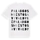 Palangos miesto savivaldybė ordlek t-shirt