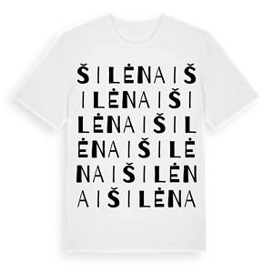 Šilėnai ordlek t-shirt – ekologisk bomull t-shirt från Pinshirt