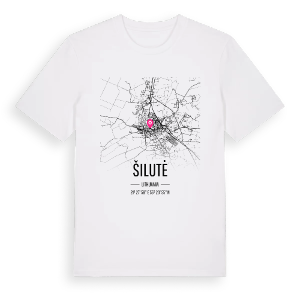 Šilutė karta t-shirt – ekologisk bomull t-shirt från Pinshirt