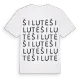 Šilutė ordlek t-shirt
