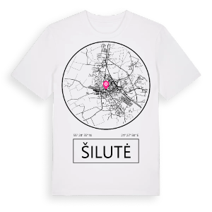 Šilutė t-shirt – ekologisk bomull t-shirt från Pinshirt