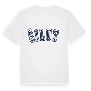 Šilutė college t-shirt – ekologisk bomull t-shirt från Pinshirt