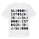 Skuodo miesto seniūnija ordlek t-shirt