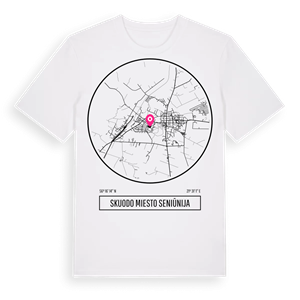 Skuodo miesto seniūnija t-shirt – ekologisk bomull t-shirt från Pinshirt