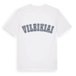 Vileikiai college t-shirt – ekologisk bomull t-shirt från Pinshirt