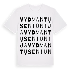 Vydmantų seniūnija ordlek t-shirt – ekologisk bomull t-shirt från Pinshirt