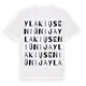 Ylakių seniūnija ordlek t-shirt