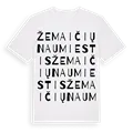 Žemaičių Naumiestis ordlek t-shirt