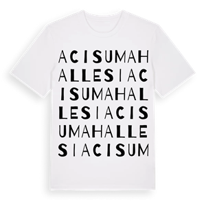 Acısu Mahallesi ordlek t-shirt – ekologisk bomull t-shirt från Pinshirt