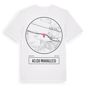 Acısu Mahallesi t-shirt – ekologisk bomull t-shirt från Pinshirt