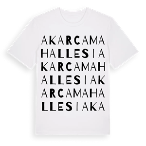 Akarca Mahallesi ordlek t-shirt – ekologisk bomull t-shirt från Pinshirt