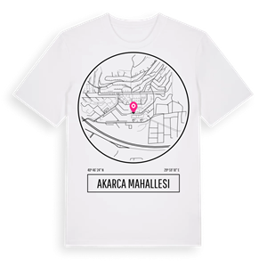 Akarca Mahallesi t-shirt – ekologisk bomull t-shirt från Pinshirt