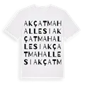 Akçat Mahallesi ordlek t-shirt