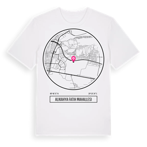 Alikahya Fatih Mahallesi t-shirt – ekologisk bomull t-shirt från Pinshirt