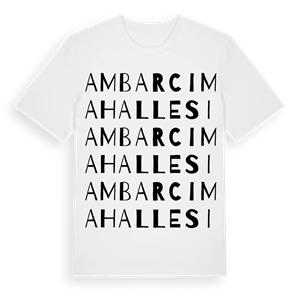 Ambarcı Mahallesi ordlek t-shirt – ekologisk bomull t-shirt från Pinshirt