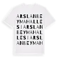 Arslanbey Mahallesi ordlek t-shirt