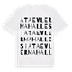 Ataevler Mahallesi ordlek t-shirt