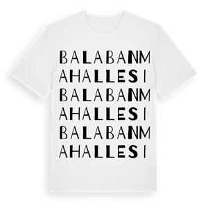 Balaban Mahallesi ordlek t-shirt – ekologisk bomull t-shirt från Pinshirt