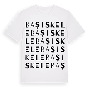 Başiskele ordlek t-shirt – ekologisk bomull t-shirt från Pinshirt