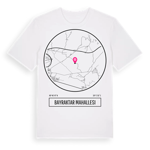 Bayraktar Mahallesi t-shirt – ekologisk bomull t-shirt från Pinshirt