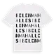 Belen Mahallesi ordlek t-shirt