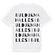 Bulduk Mahallesi ordlek t-shirt