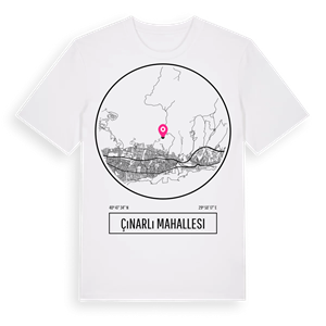 Çınarlı Mahallesi t-shirt – ekologisk bomull t-shirt från Pinshirt
